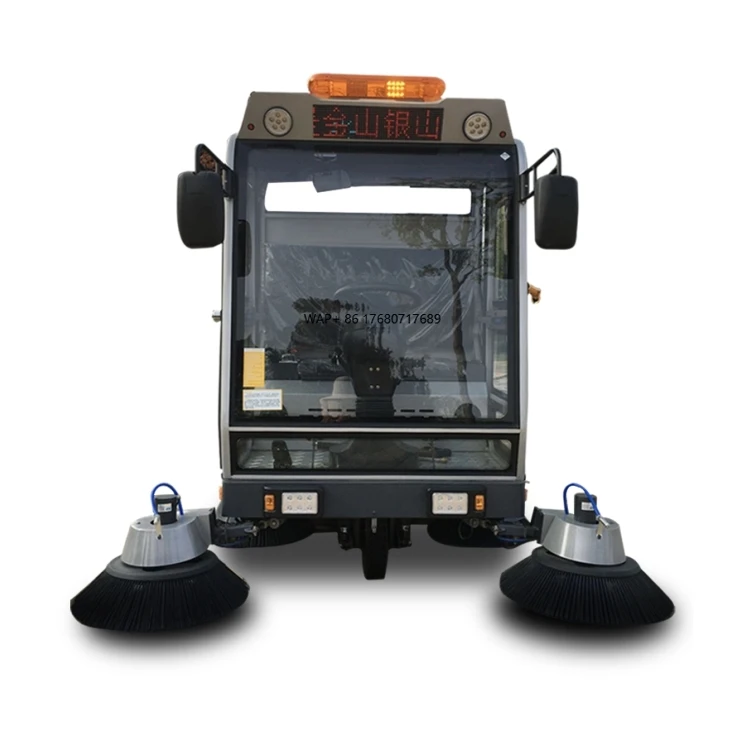 Industrial Electric Cleaning Machine City Park Street Road Warehouse Floor Sweeper Machine