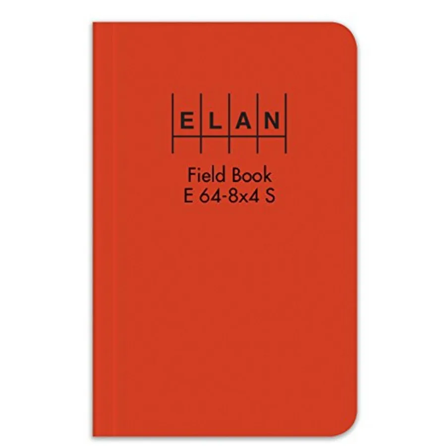 

- E64-8x4S Org E64-8x4S SewnField Surveying Book 4 5/8 x 7 1/4 Orange Stf Cover