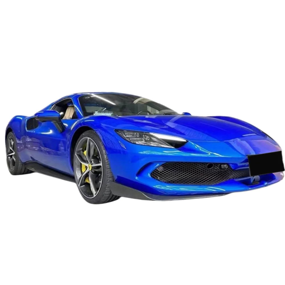 

AF Style Dry Carbon Fiber Front Bumper Front Lip Clipper Body Kit for Ferrari 296 Body Kit