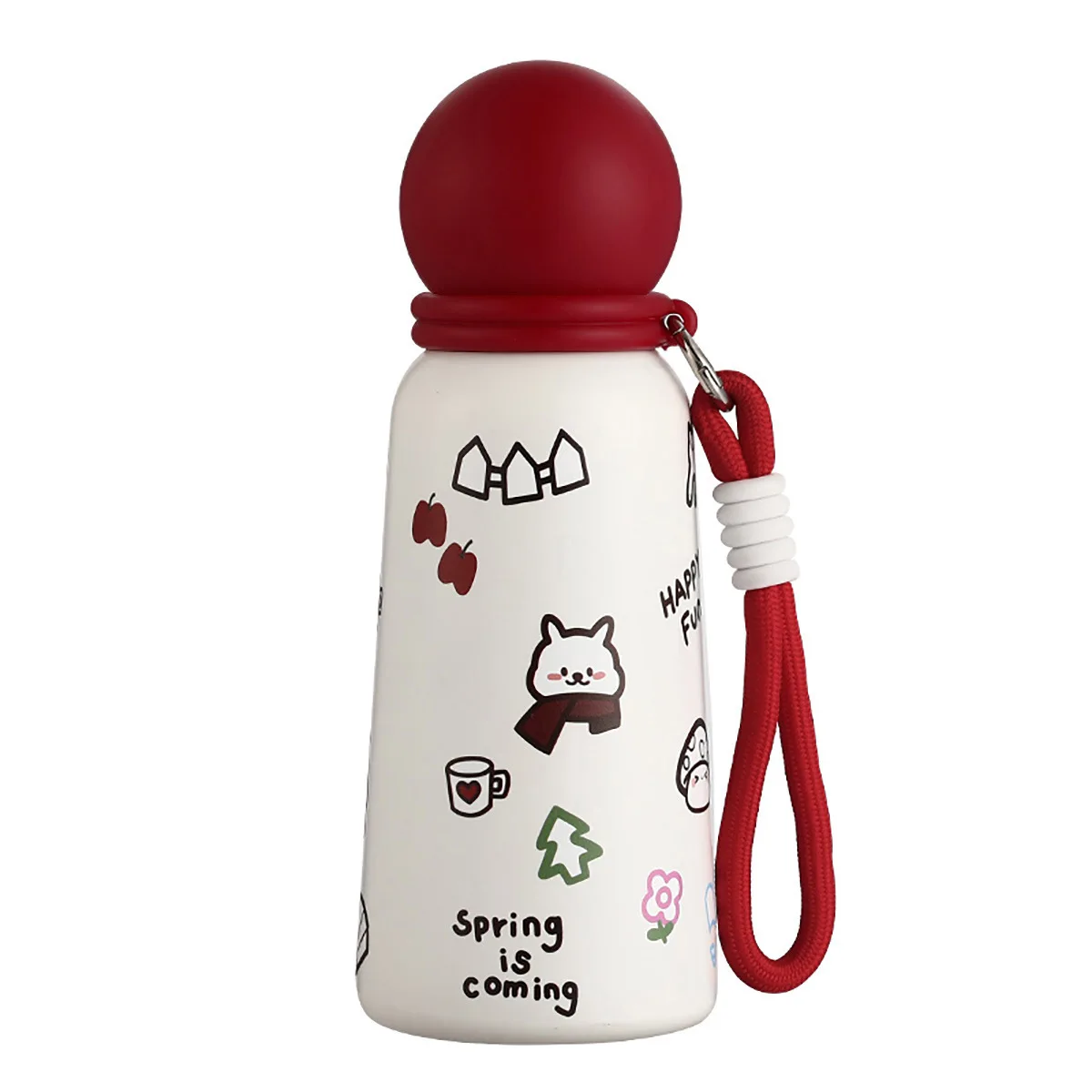 2026 350ml New Stainless Steel Insulated Cup Outdoor Sports Cup Creative Cute Student Children Water Cups Drinking Bottle Gifts