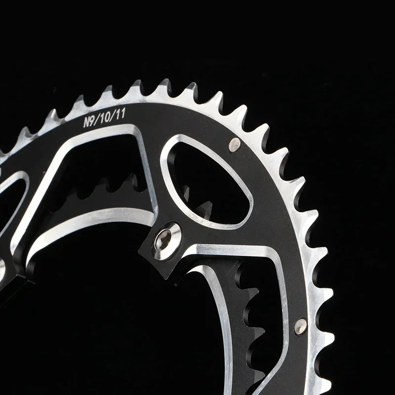 Litepro 130 Bcd Chainring 53-39T Aluminum Alloy Double Chain Ring for 9/10/11Speed Road Bike Folding Bike Chain Wheel