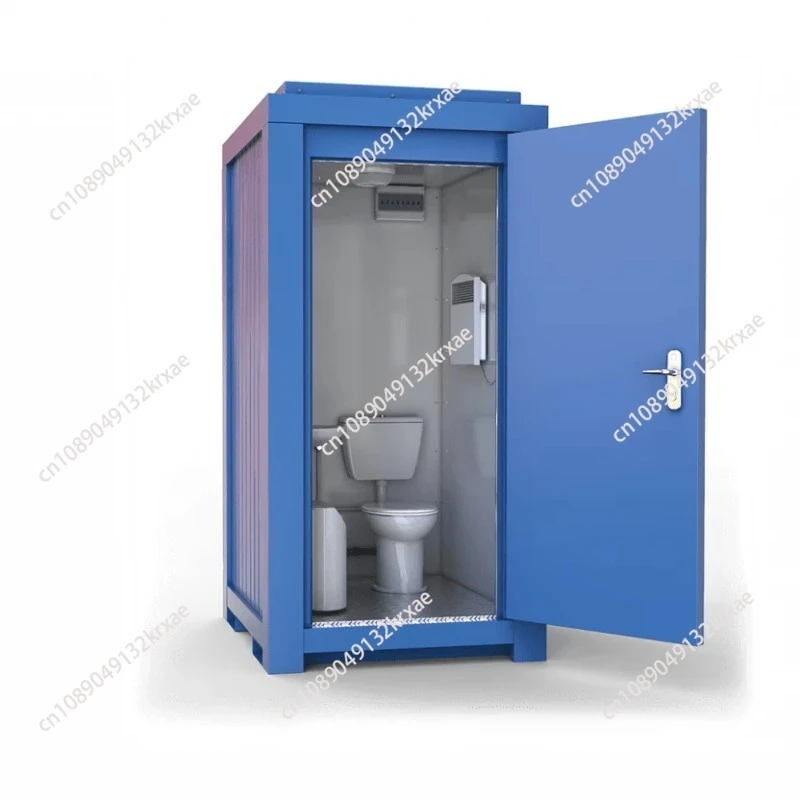 Modern design outdoor prefabricated toilet The bathroom is portable and made of sandwich panels