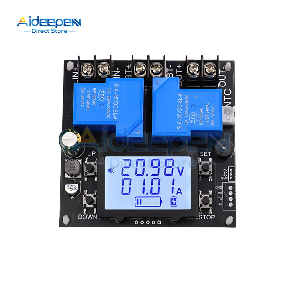 BT13L DC 10–110 V 30 A Batterie-Coulometer, digitaler Batteriekapazitätstester, vollautomatische Lade- und Entlademanagement