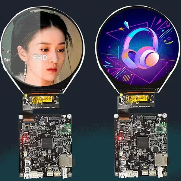 3.4 inch IPS circular screen 800*800 MIPI interface round lcd module+PCB board TFT LCD display monitors