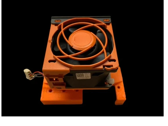 Для AMD Instinct MI25 MI50 MI60 MI100 вычислительная карта питания охлаждающий вентилятор в сборе 6 см