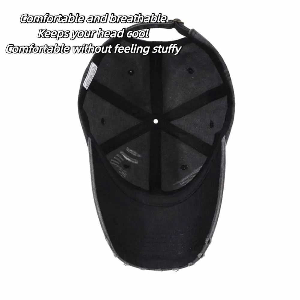 Czapka baseballowa z dzianiny, haftowana, w stylu amerykańskim, oddychająca, z wzorem alfabetu, codzienna czapka z daszkiem, retro, lekka czapka typu trucker.