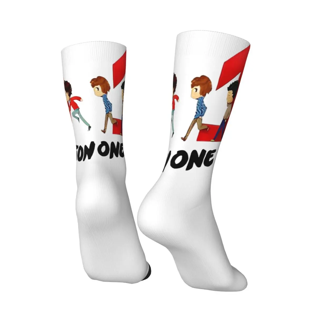 Ones Music And Directions Socks Retro Stockings Men Quality Running Sports Socks Winter Pattern Anti Bacterial Socks