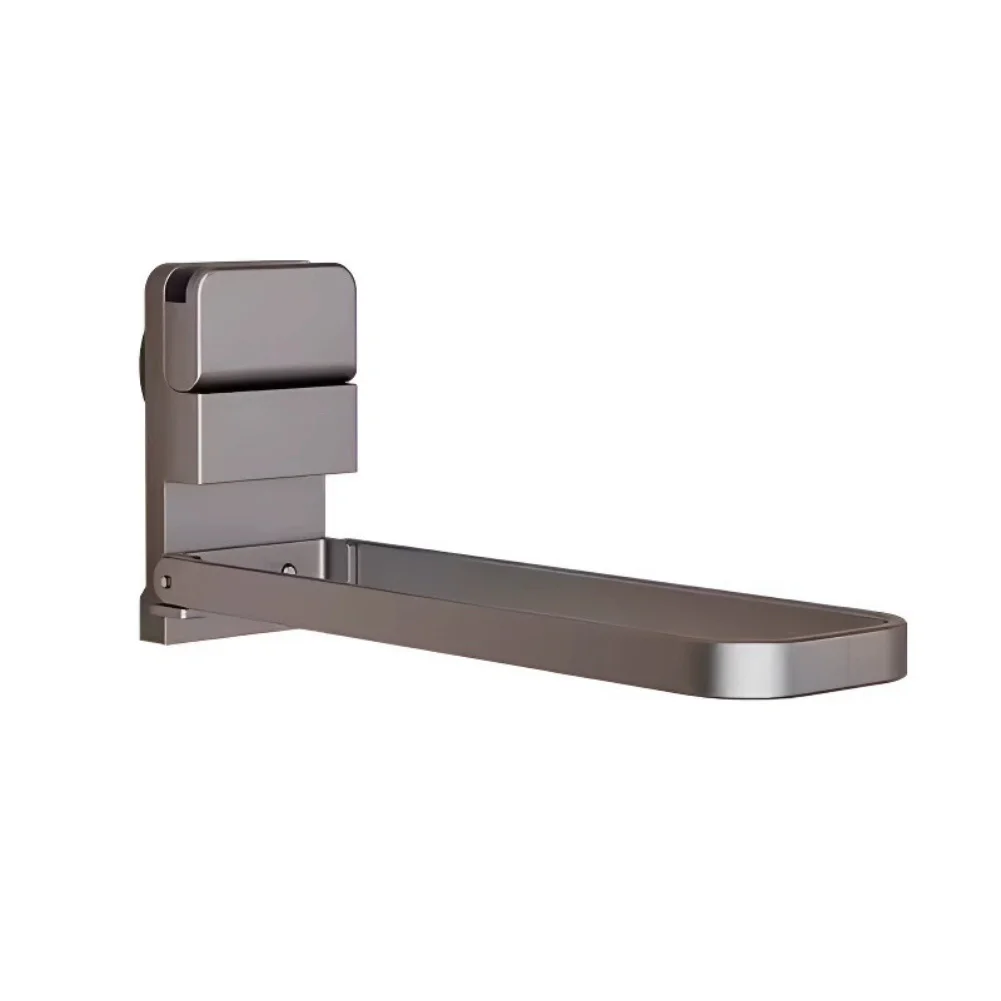 Folding Towel Holder No Drilling Suction Cup Towel Rail Foldable Guest Wall Mount Towel Holder Rack Bathroom Hardware - view 2