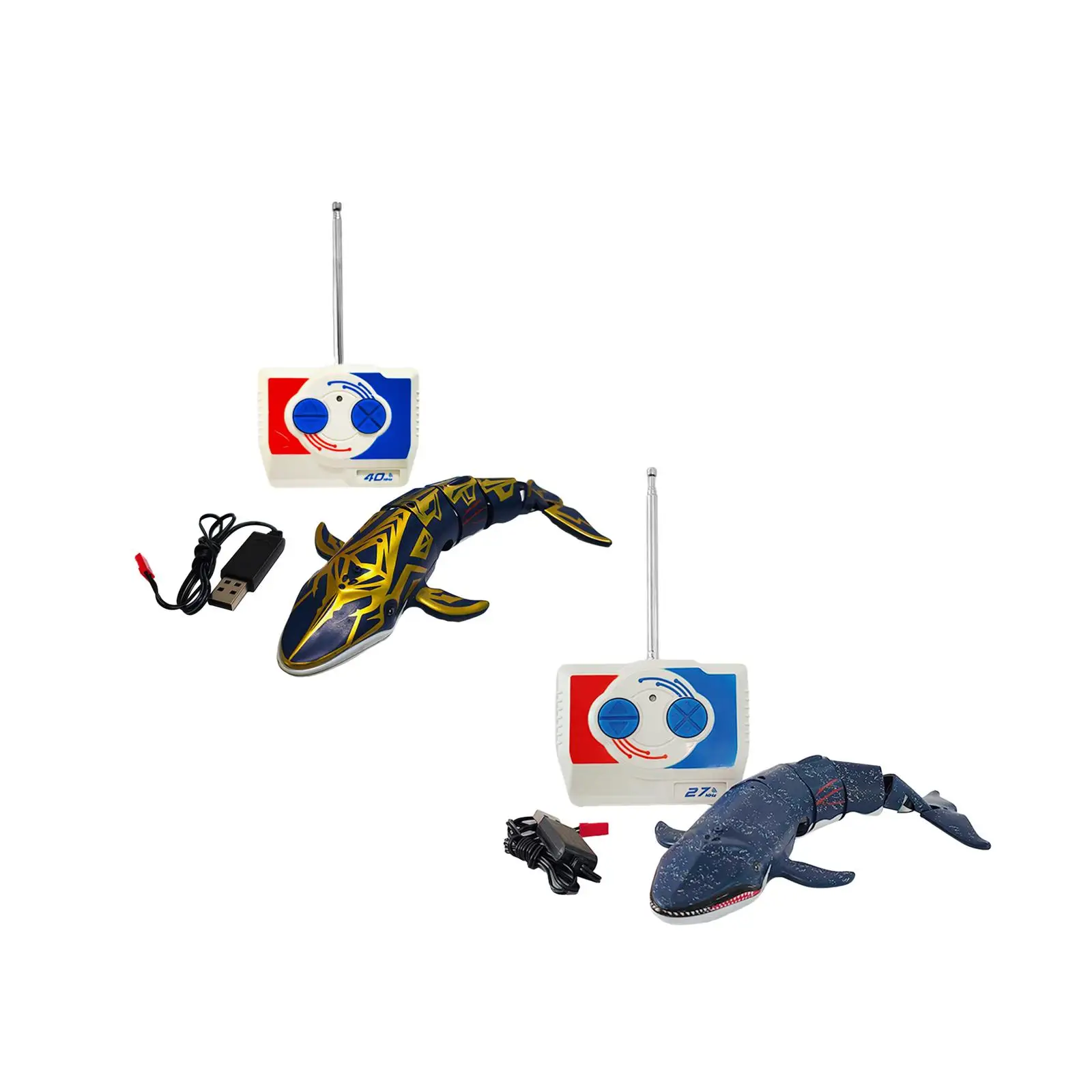 Remote Control Shark Whale Toy for Pool Water Spray Dive RC Boat Children Age