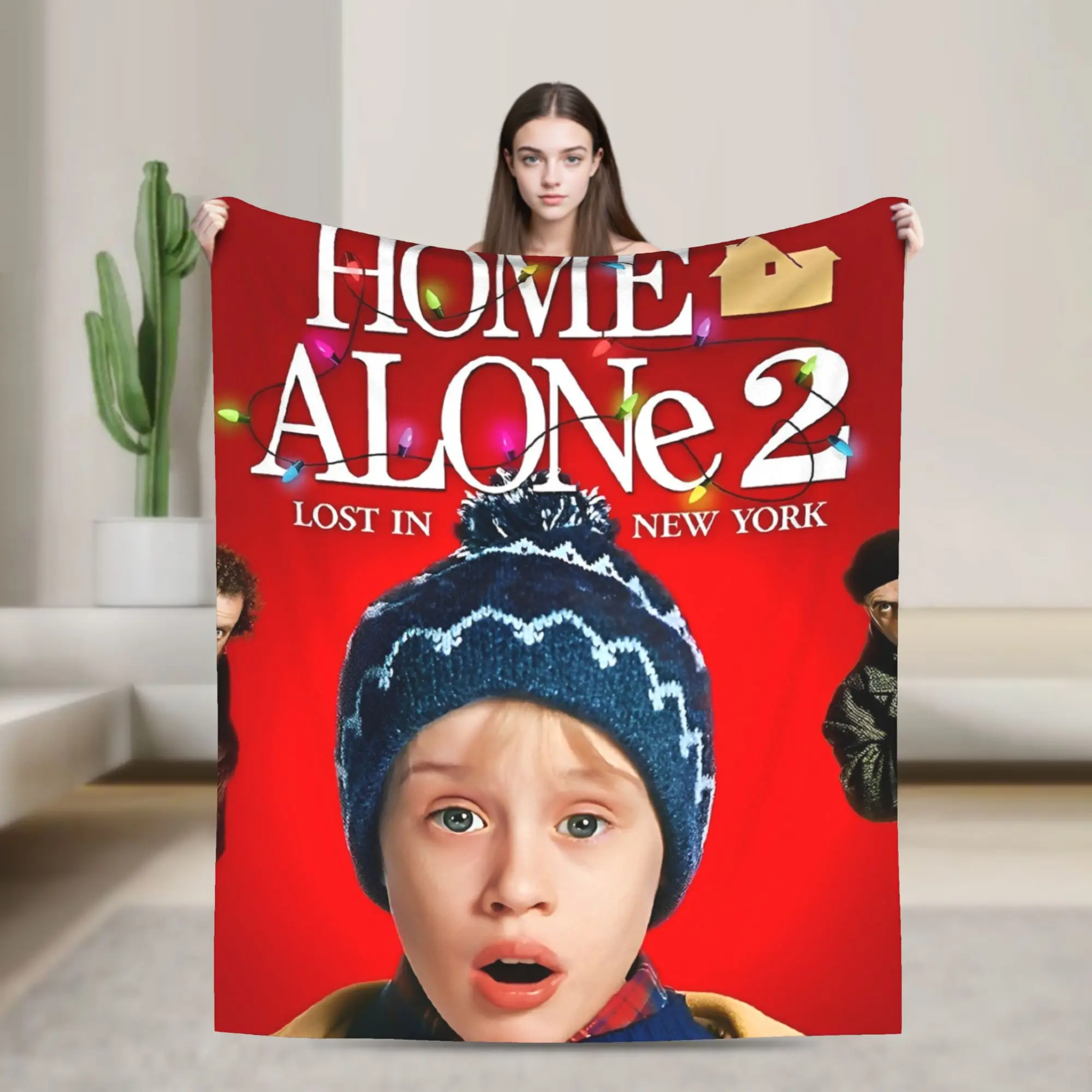 أعظم أفلام عيد الميلاد في كل الأوقات بطانية المنزل وحده الصوف مضحك الدافئة رمي بطانية للديكور المنزل