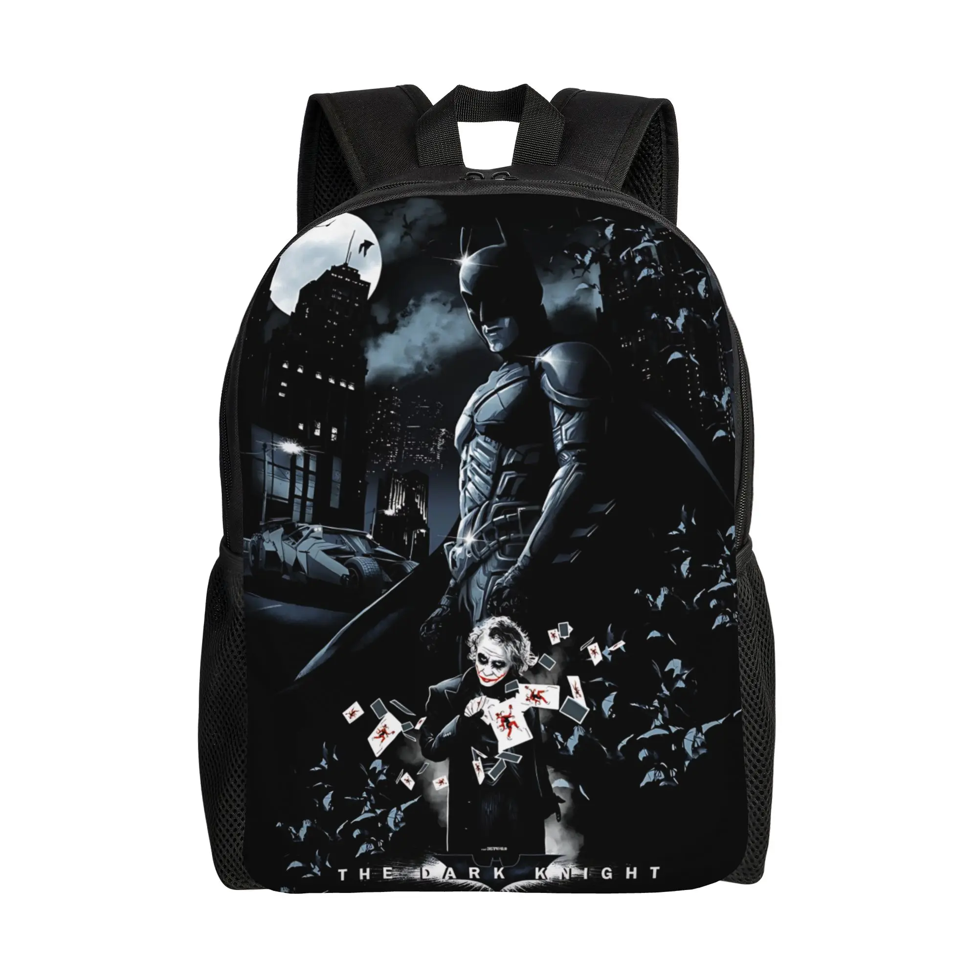 

ita bag The Dark Knight batman Daypack funko mochila Light Campus Zipper Closure Rucksack