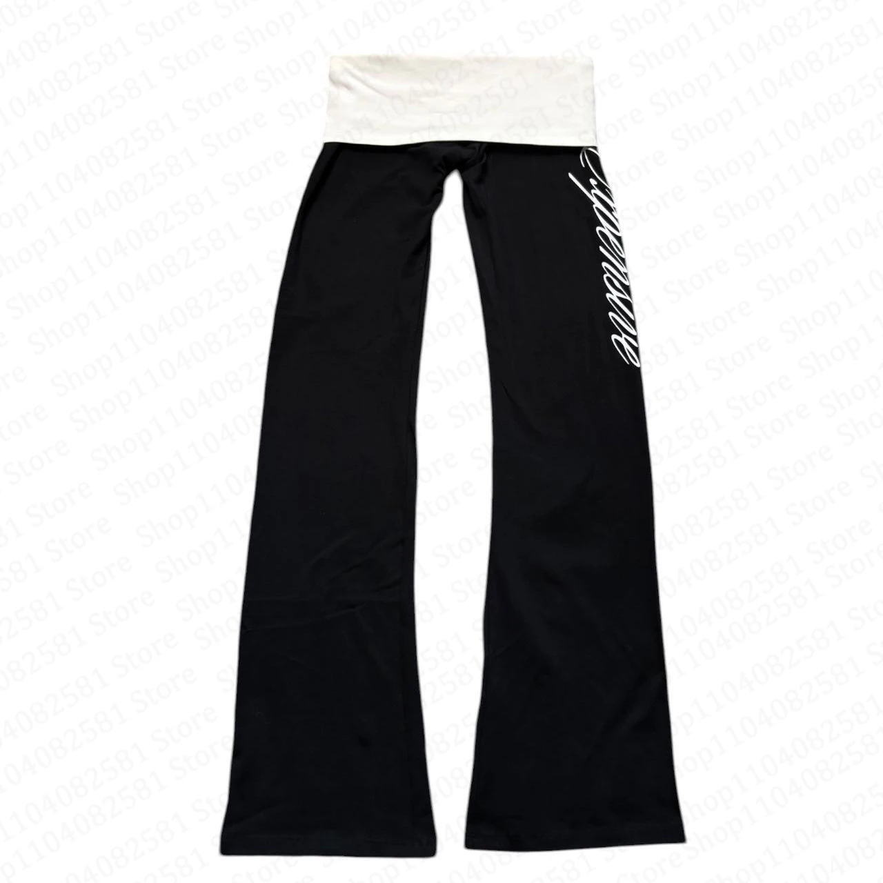 Y2K style Gothic sweet and fashionable American retro 2000s letter printed pants hip-hop rock street cool girl conveys Emo punk