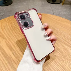 For vivo iQOO Neo9 Case iQOO Neo9 Pro Cover Neo9s pro Clear electroplate Phone Case Neo9s Pro + Bumper Shockproof Protect Cover