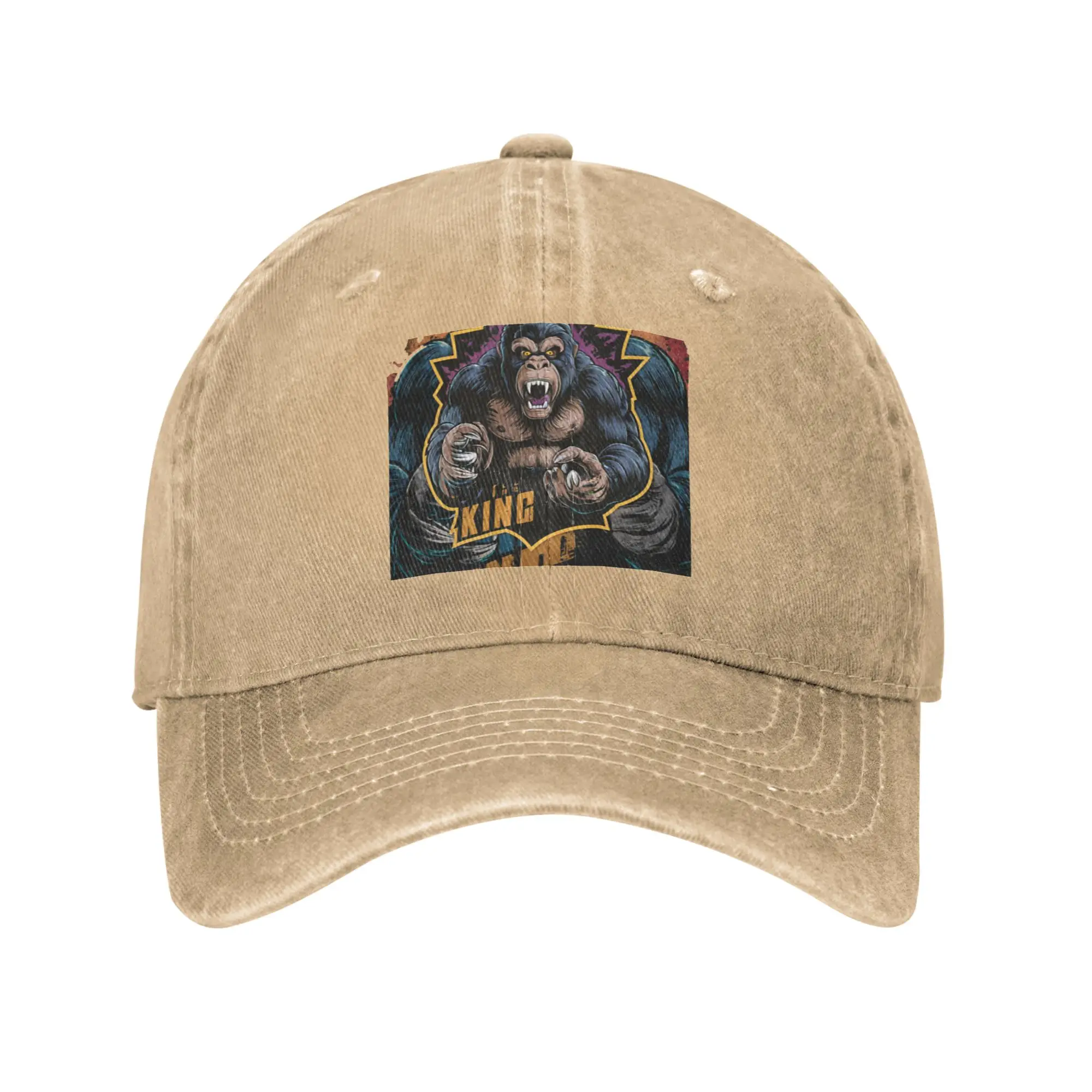King Kong movies Fashion Baseball Cap  One Size Fits All Men's Hat  Urban Commuting Men's Hat
