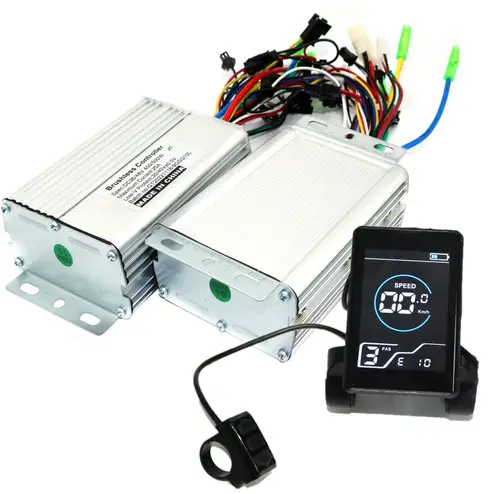 ブラシレス電動スクーターコントローラー,x5液晶ディスプレイ,デュアルドライブ,36 v,48 v,60v,450 w,500w,1セット,2個