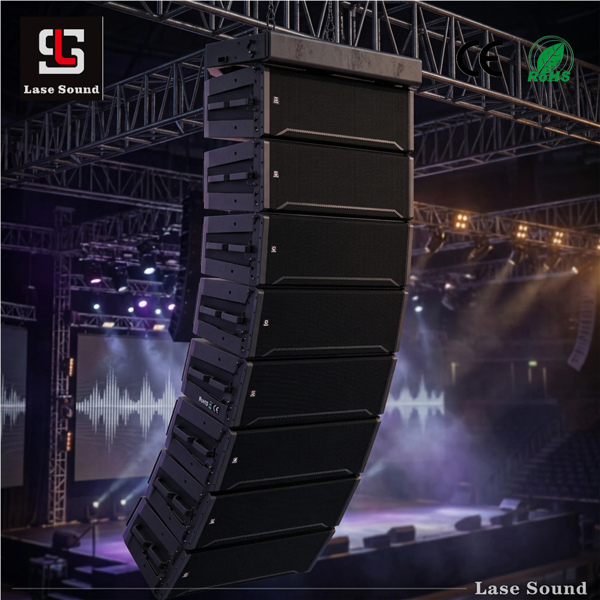50A 4k 12 Inch 3-Way Neodymium Line Array Speaker Professional Touring Sound System Active/Passive Optional