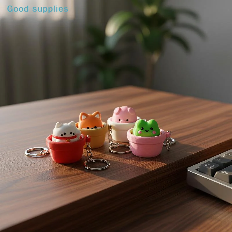 nimblePressure Relief Finger Button Fidget Clicker Soft Slow Rebound Keychain Mini Relax Toy for Home Office Useobject
