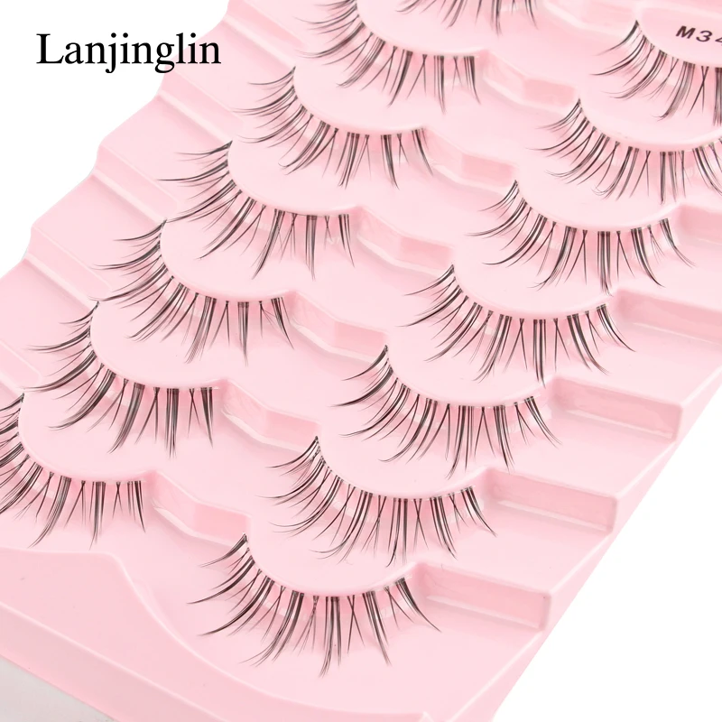 5/7/ pairs Faux 3D Mink Lashes Fluffy Natural False Eyelashes Makeup Tools Eyelash Extension Fake Lashes Makeup Faux Cils