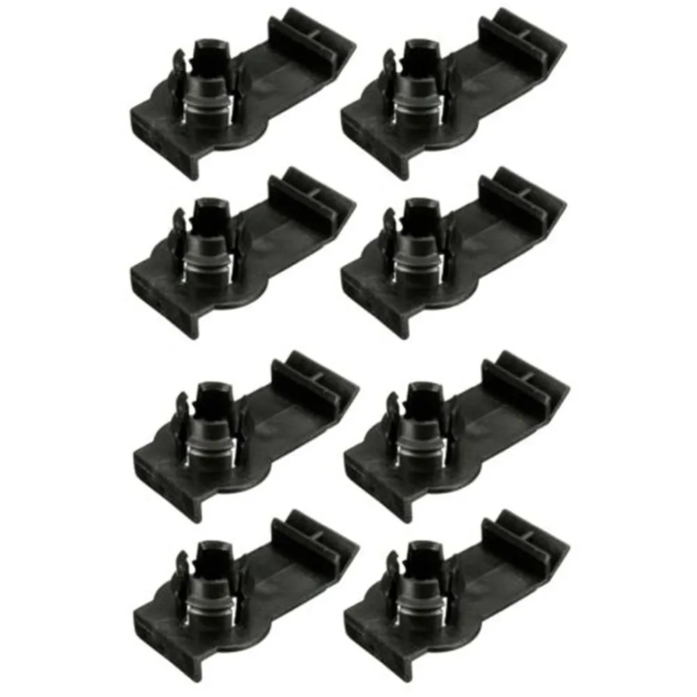 8pcs Regulator Clip Brackets Car Window Kits 51338254781 For BMW X5 E53 3ER E46 Auto Vehicle Front Right Left Repair Bracket