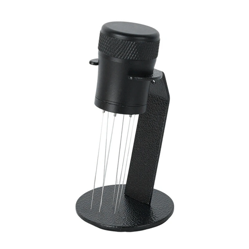 コーヒー色の粉末針,布粉針,スティック,コーヒー攪拌機,取り外し可能で洗える,6ピン