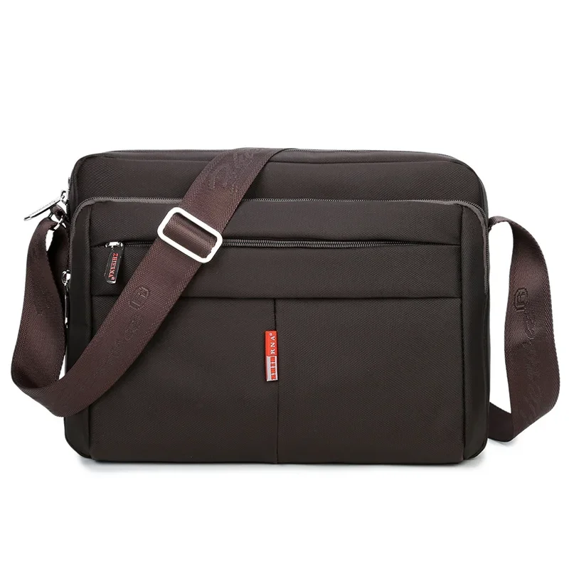 DB88 bolso de ordenador de alta calidad para hombre, maletín de gran capacidad para ordenador portátil de negocios, bandolera de hombro