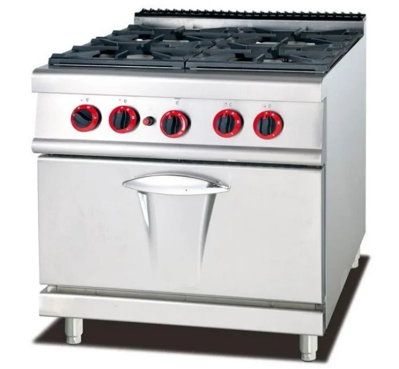 

gas cooking range with 6 burners (CE certification