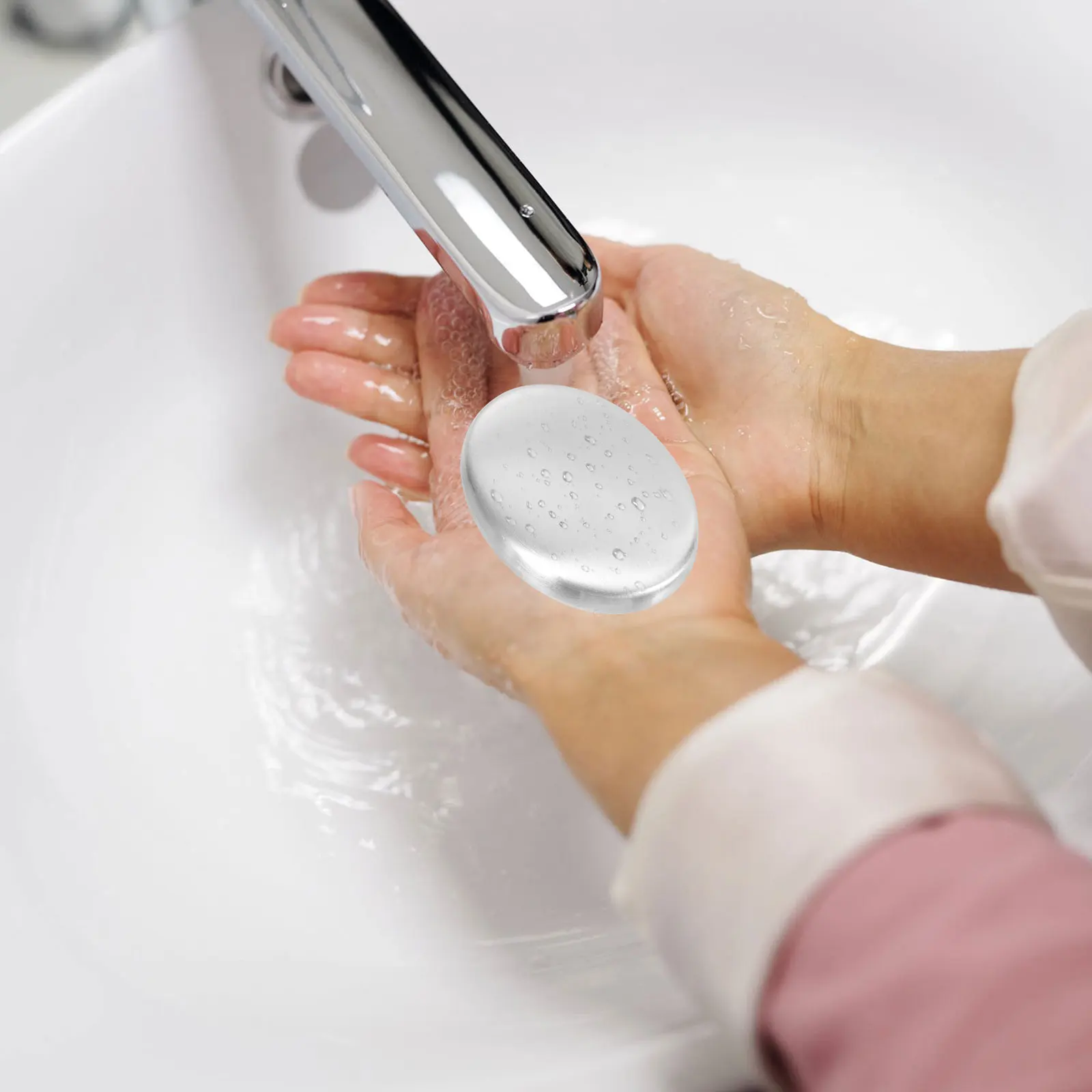 2 قطعة من الفولاذ المقاوم للصدأ مزيل رائحة الصابون المعدني للمطبخ، قضيب صابون للتنظيف اليدوي لإزالة رائحة الأسماك المنزلية، قابل لإعادة الاستخدام #1