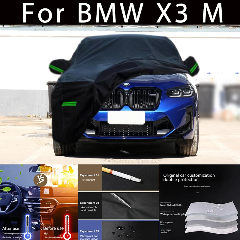 

For BMW x3 M Outdoor Protection Full Car Covers Snow Cover Sunshade Waterproof Dustproof Exterior Car accessories