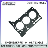 Engine Cylinder Head Gasket For CITROEN C1 DAIHATSU CUORE SIRION PEUGEOT TOYOTA 1.0L 1.0 L T L3 GAS 2005-2022 1KR-FE 1111540060