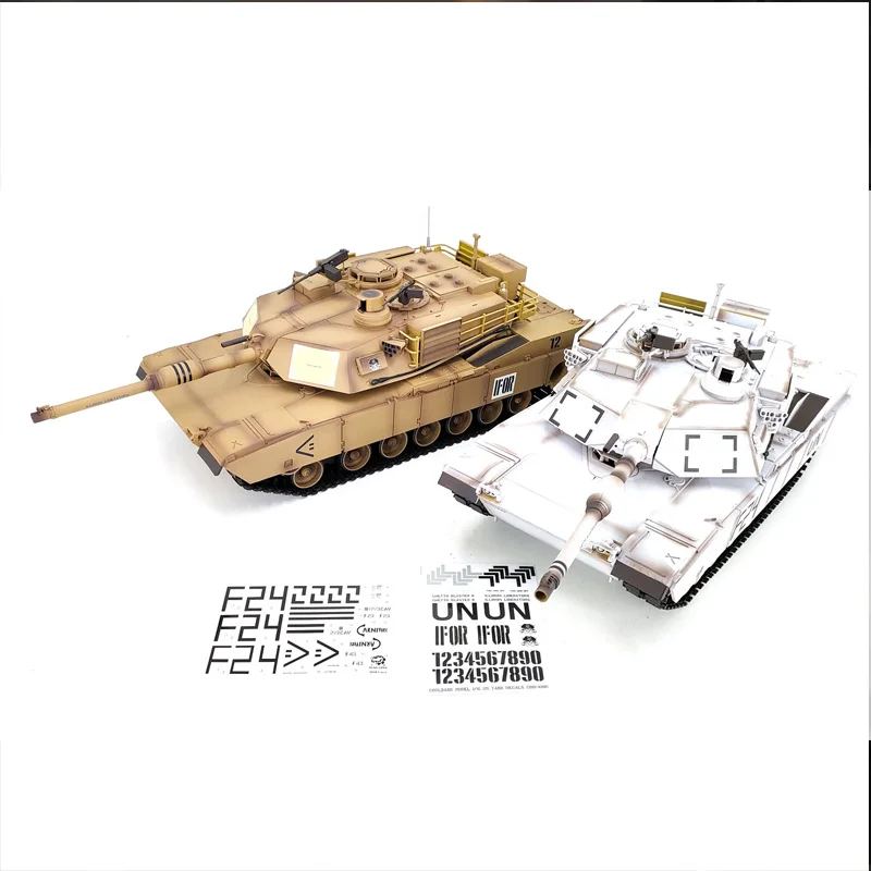 COOLBANK 1:16 RC Czołgi UN. Niestandardowe wydanie graffiti w USA. M1A2 Abrams Tank Model V7.0 henglong czołg RC pojazd wojskowy zabawki 3918-1