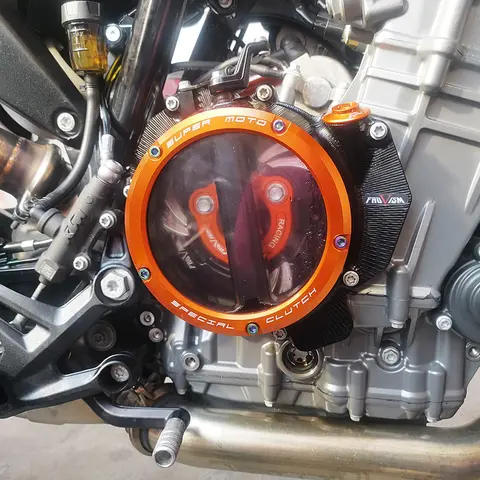 790 890 Duck-e Adventure ADV R 2019 - 2022 클리어 클러치 커버