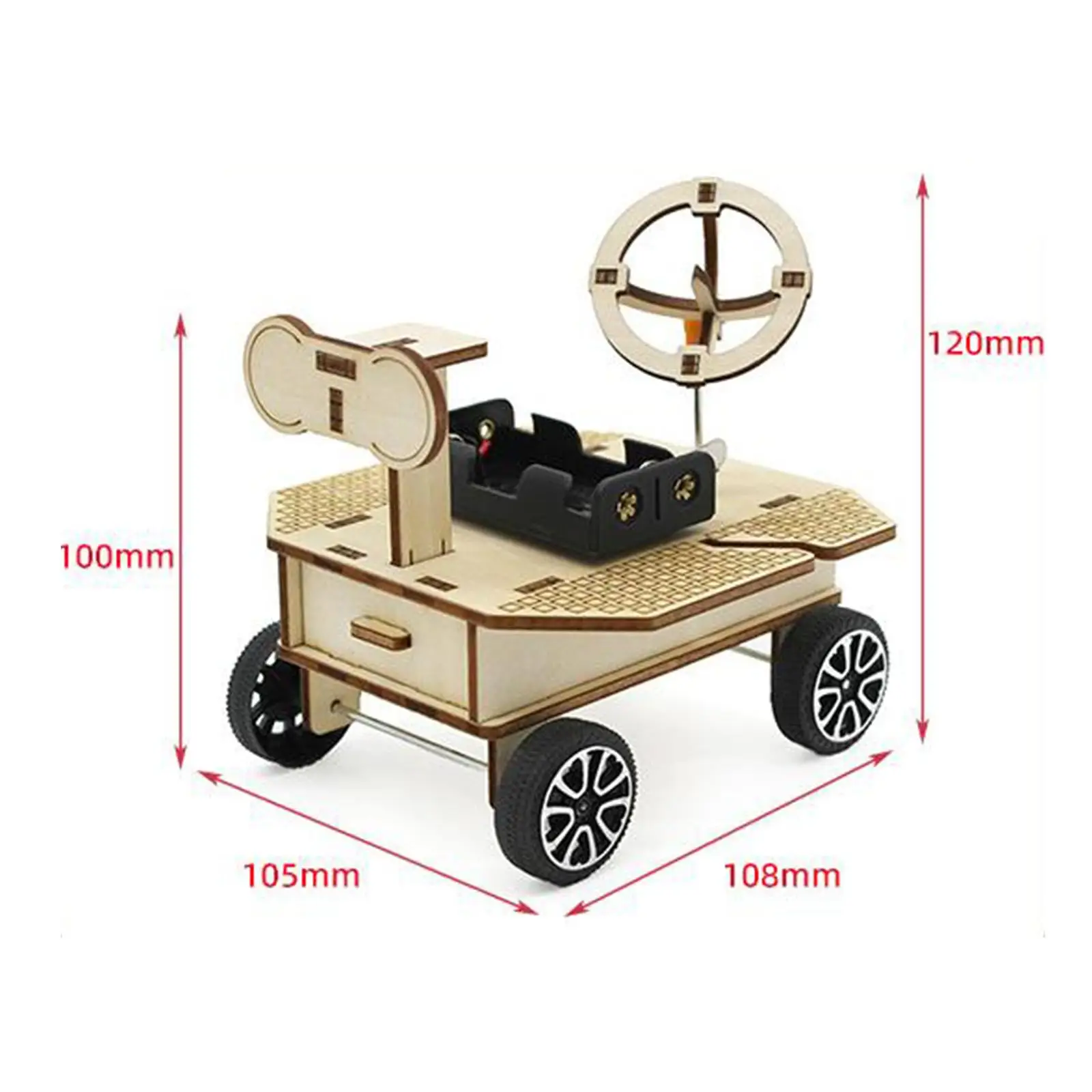 

Mars Rover Model Learning Toy Assemble Teaching Material DIY Toy Car Mars Exploration for Kids Teens Children Classroom Birthday