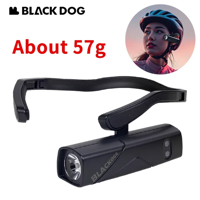 Naturehike BLACKDOG Head-Mounted Flashlight Outdoor Portable Rechargeable Head Light Sports Night Running Cycling Fishing Lamp