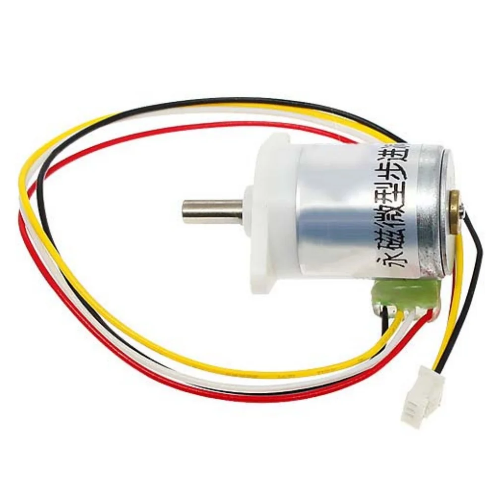GM12 15BY Gear Stepper Motor 15MM DC 5V-12V 2 Phase 4 Wire Micro Metal Gearbox Reduction Stepping Reducer Stepper Gear Motor