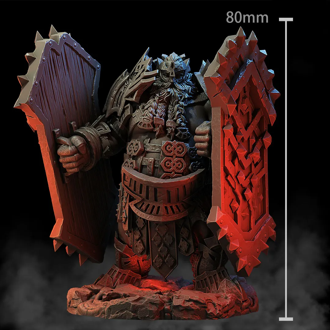 

Garage Kits Wargam Dwarf resin kits figure unpainted miniatures 010402