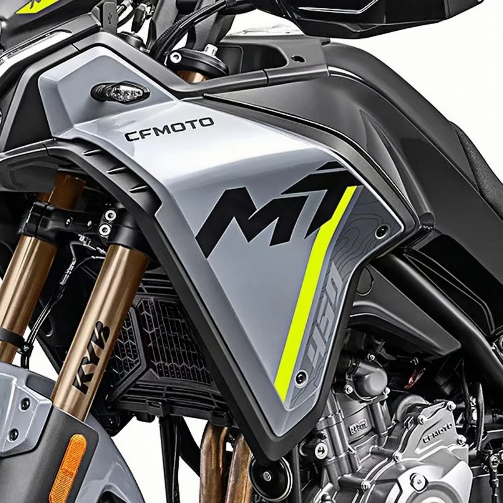 FOR CFMOTO 450MT MT450 450 MT 450mt Side guide cover and side surrounding water tank cover for radiator guard accessories