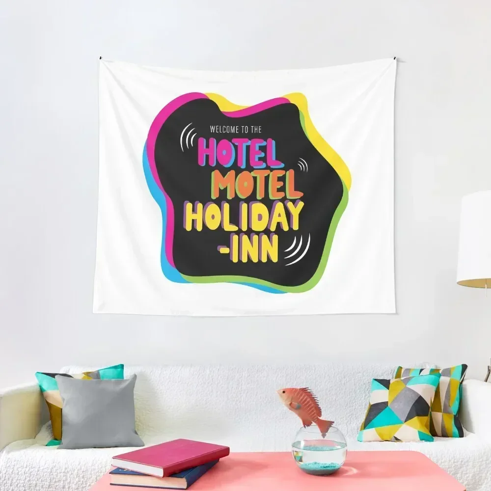 

Welcome to the Hotel Motel Holiday Inn (song) Tapestry Room Decoration Korean Style Wall Decor Hanging Tapestry