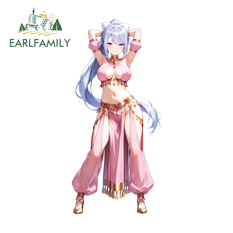 EARLFAMILY Nijisanji Tid Up ملصقات السيارات شخصية دراجة نارية عارية BDSM ملصق مضاد للمياه مقاوم للخدش الملحقات الخارجية #5