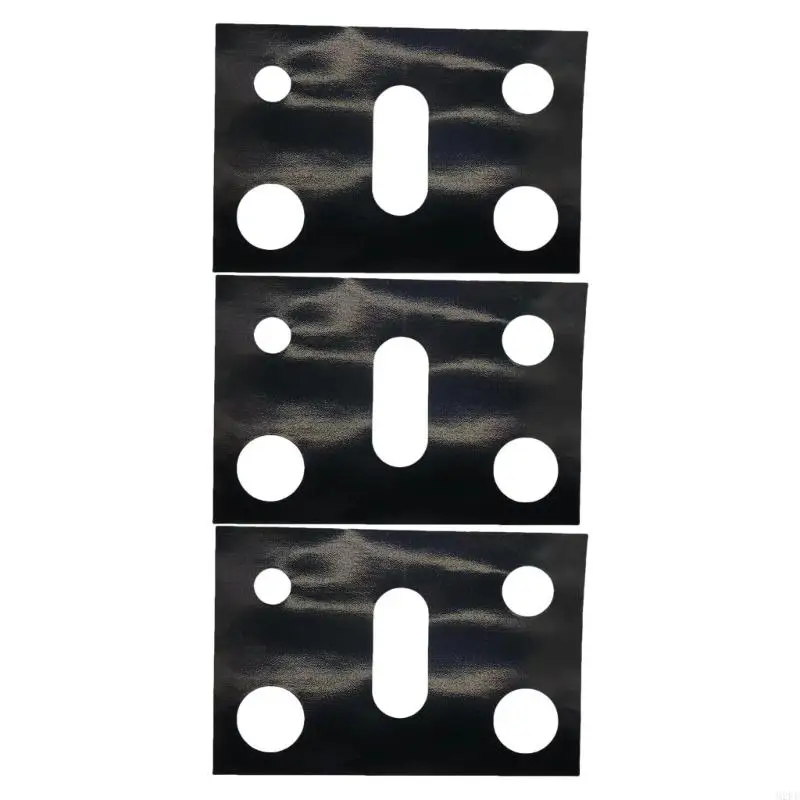 2025 New 3pcs Washable Gas Covers Non-Stick Gas Stove Protectors Cooker Lid Liners