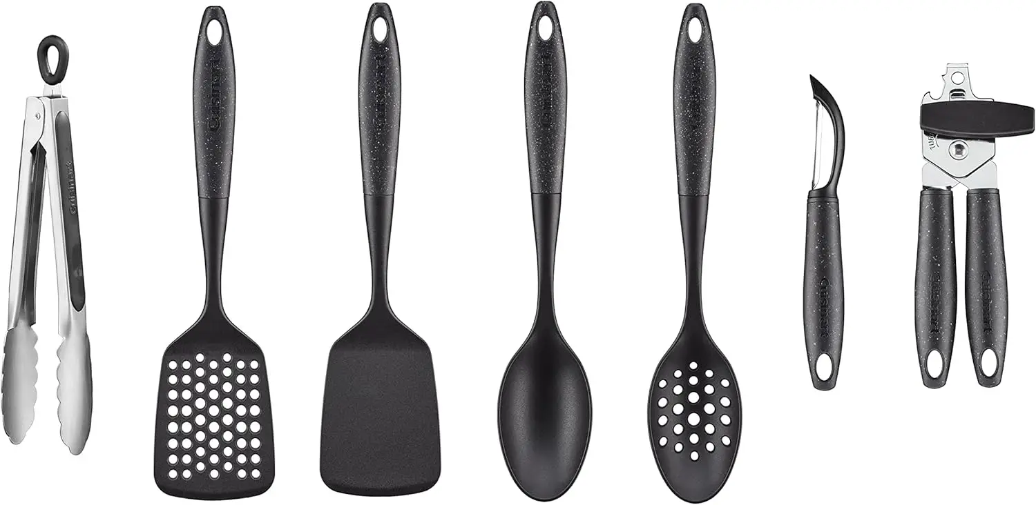 

Набор инструментов и приспособлений Oceanware Black, 7 предметов, компактный дизайн