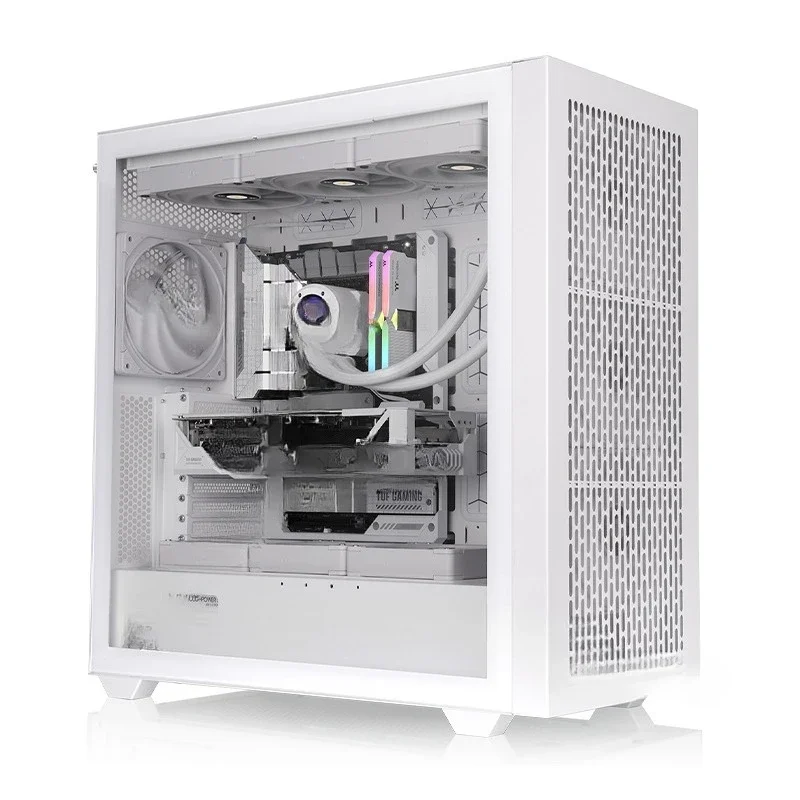 support back plug main board 360 w ater cooling multi-hard disk long graphics card desktop computer case