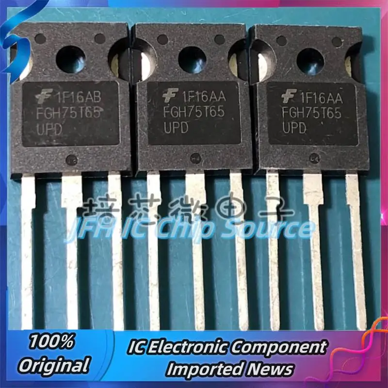 5PCS-10PCS  5PCS-10PCS  FGH75T65UPD FGH75T65SQD FGH75T65SHD IGBT75A/650V Best Quality Stock