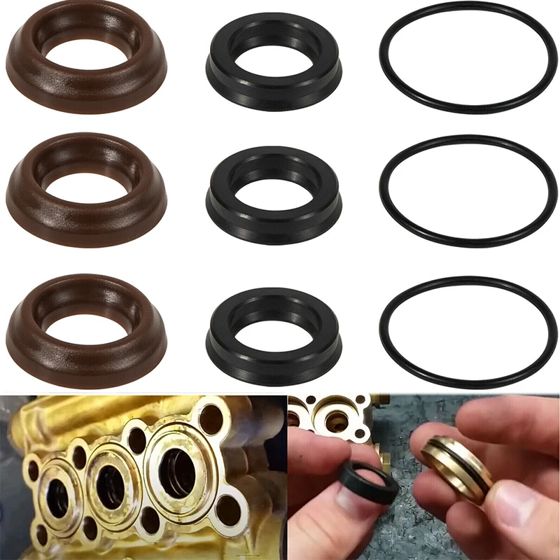 AR1857 Packing Kit 18mm XR Seal Repair Kit for Annovi Reverberi Pressure Washer Pump RK RKA RKV XRC XRA