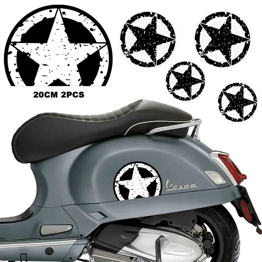 

Reflective Motorcycle Sticker Waterproof Scooter Decal Accessories For PIAGGIO VESPA GTS GTV LX LXV SPRINT 50 150 200 250 300ie