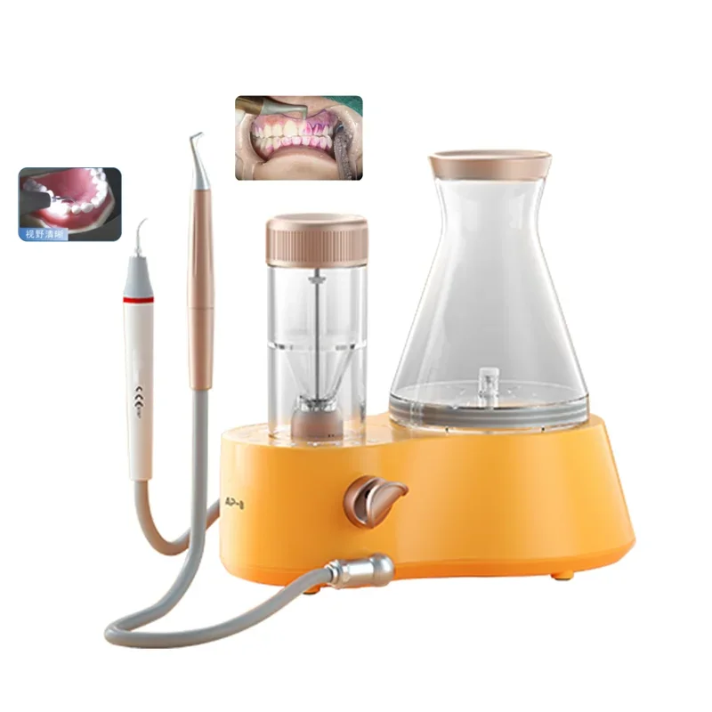 

Complex Ultrasonic Scaler And Air Polisher AP-B WIth LED Detachable Handpiece Den tal Piezo Surgery Equipment