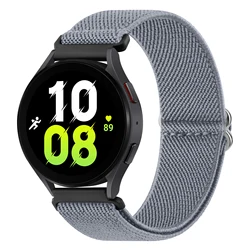 20mm Elastic Nylon Loop Strap For Garmin Vivoactive 5/3/3 Music GarminActive5 VivoMove Trend/Sport Venu SQ/SQ2/2 plus Wristband