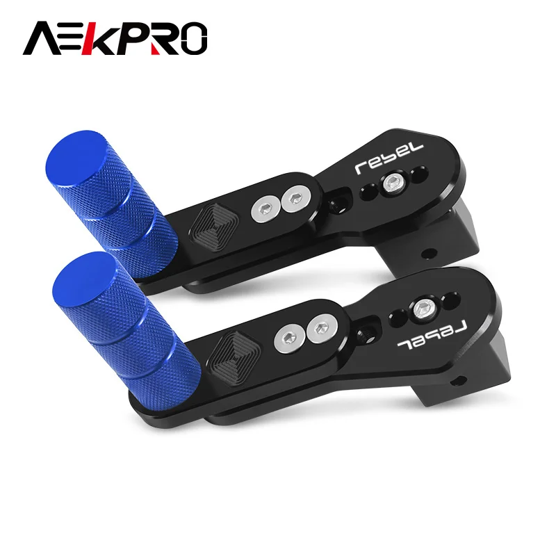 For REBEL CM300 500 250 CMX300 CMX500 CMX1100 rebel Motorcycle Adjustable Multi-angle Telescopic Rear Footrest Foot Pegs Pedals image 3