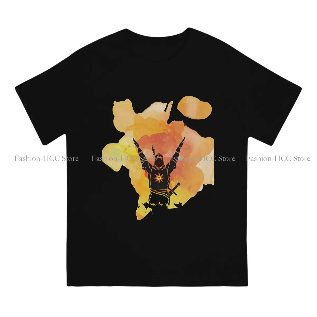 Incandescent Solaire Hip Hop Polyester TShirt Dark Souls Style Tops Leisure T Shirt Male Tee