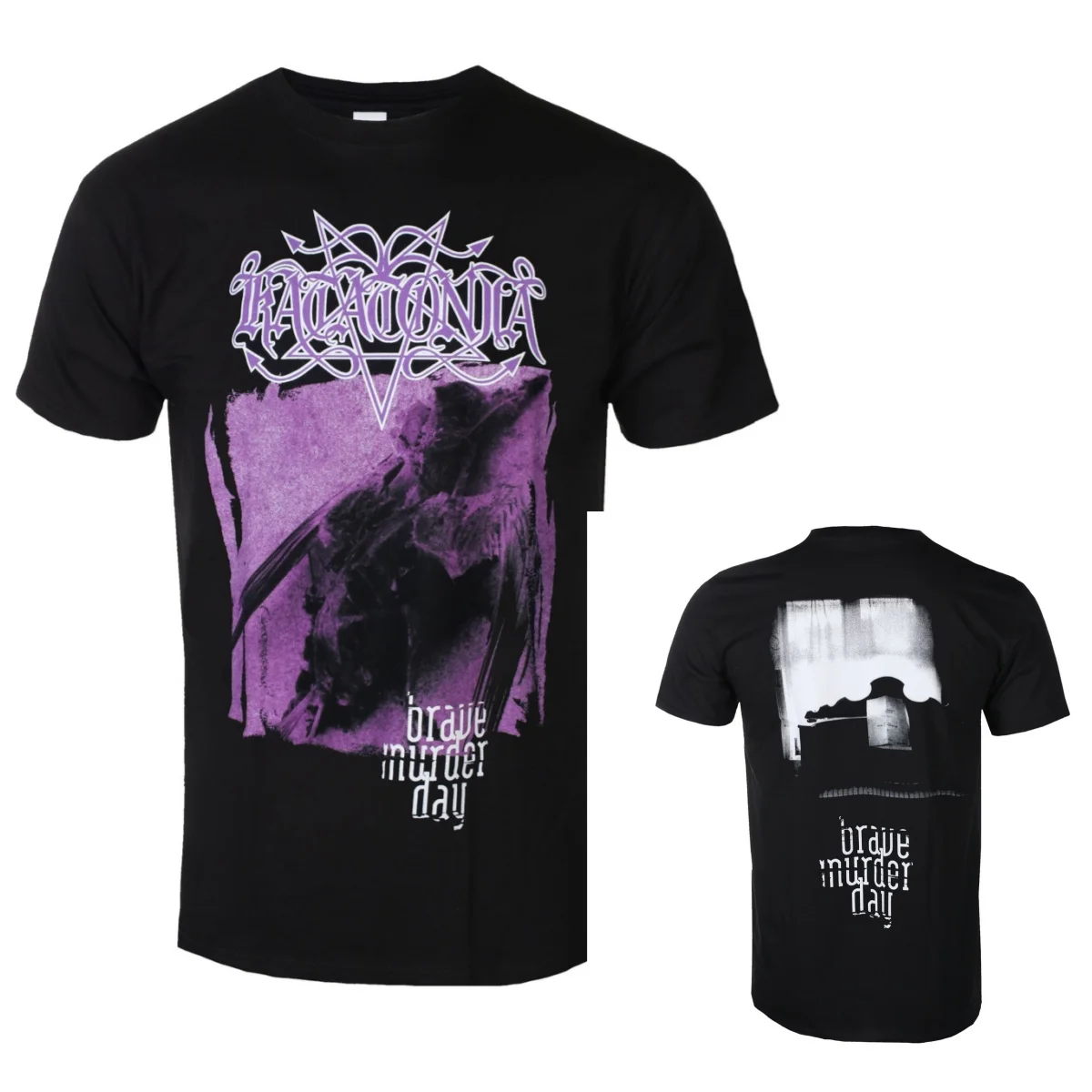 Nova Camiseta Gráfica Katatonia de Algodão Unissex, Moda de Verão, Manga Curta, Camiseta de Marca Luxuosa, Casual e Vintage