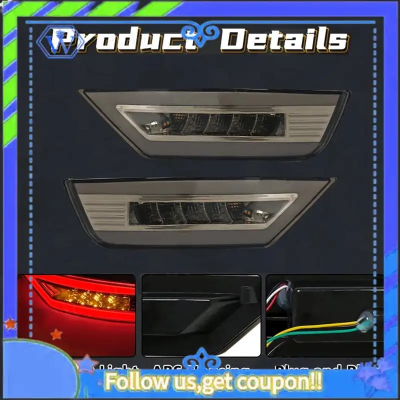 

M46K-12V Rear Bumper Lamp Reflector Fog Light Turn Signal For Ford Focus Hatchback 2009-2013 Ecosport 2013-2020 Kuga Escape